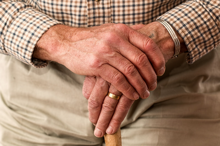 Photo of Old Person's hands